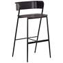 1_Sunpan Keanu Barstool Gunmetal