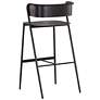 3_Sunpan Keanu Barstool Gunmetal more views