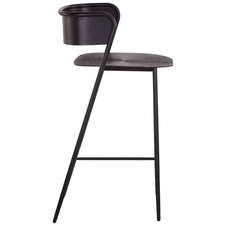 Image 2 Sunpan Keanu Counter Stool Gunmetal more views