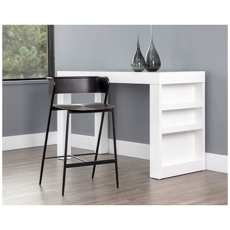 Image 5 Sunpan Keanu Counter Stool Gunmetal more views