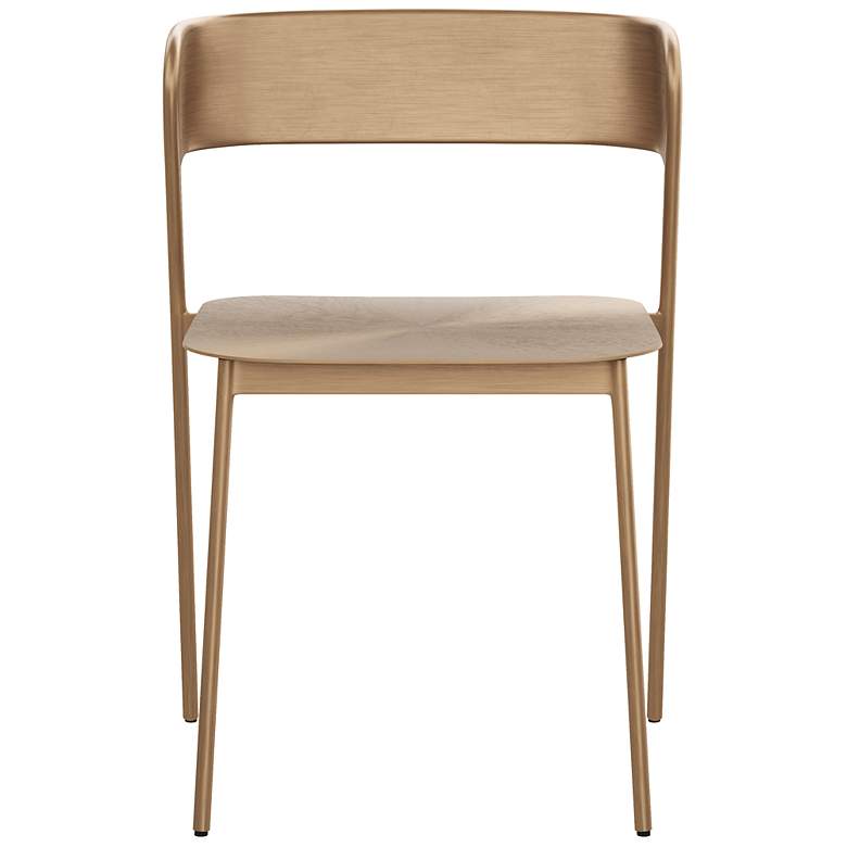 Image 2 Sunpan Keanu Dining Chair Antique Gold more views