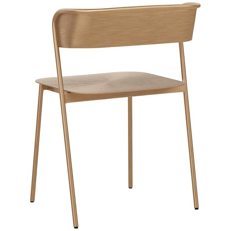 Image 4 Sunpan Keanu Dining Chair Antique Gold more views