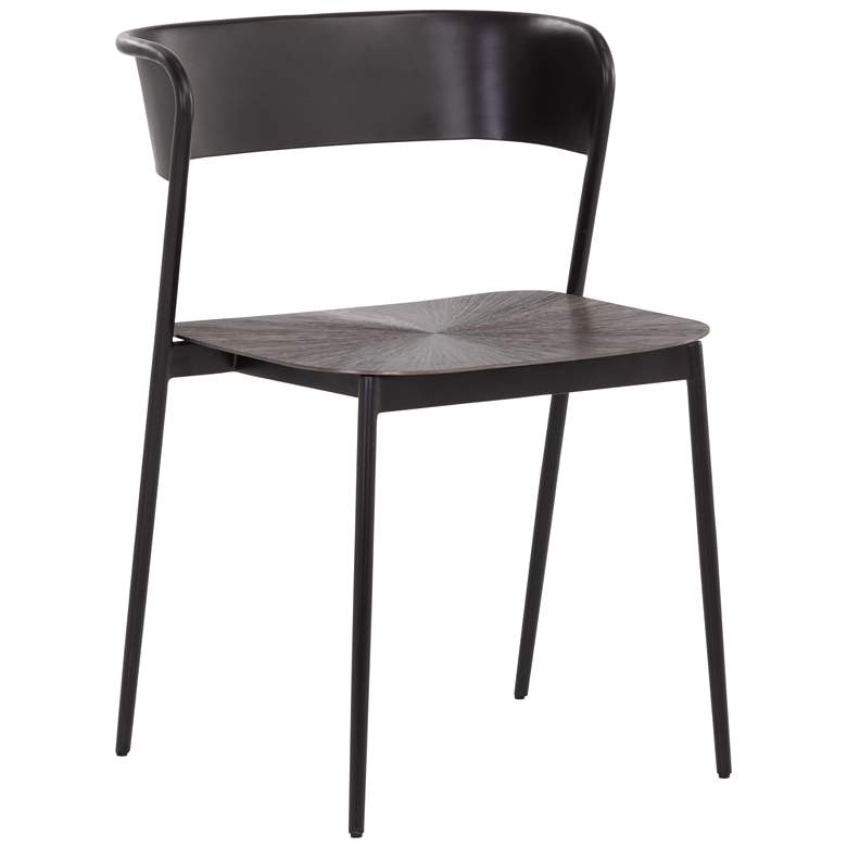Image 1 Sunpan Keanu Dining Chair Gunmetal