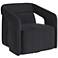 Sunpan Kendrick Swivel Lounge Chair Abbington Black