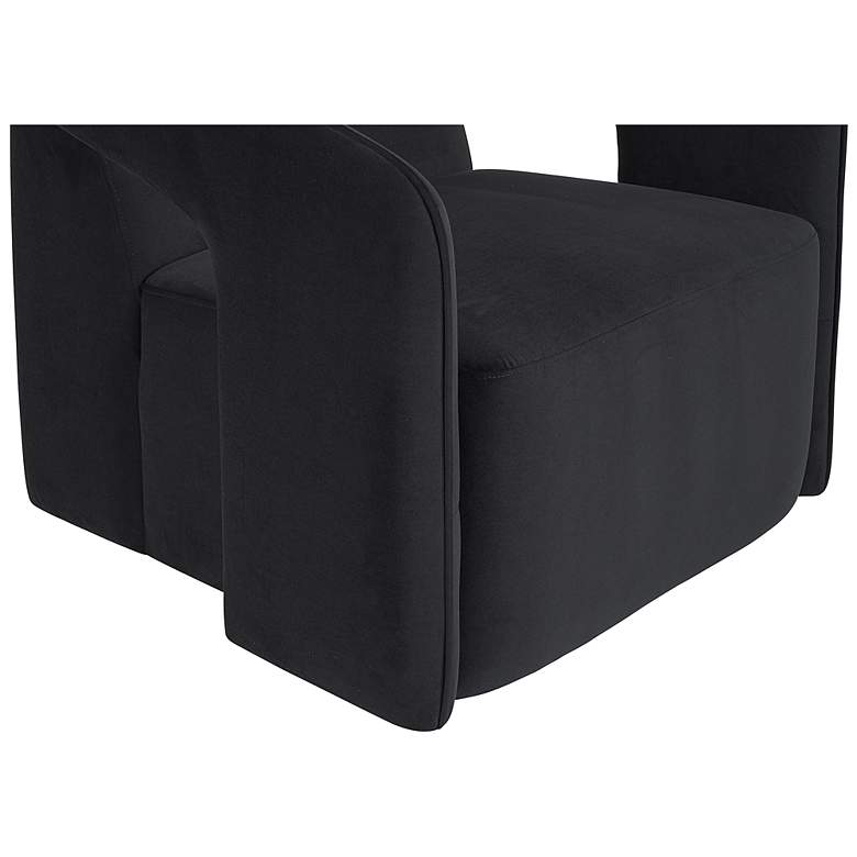 Image 7 Sunpan Kendrick Swivel Lounge Chair Abbington Black more views