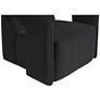 7_Sunpan Kendrick Swivel Lounge Chair Abbington Black more views