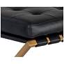 5_Sunpan Kenji Bench Small Gold Bravo Black more views