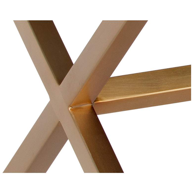 Image 6 Sunpan Kenji Bench Small Gold Bravo Black more views
