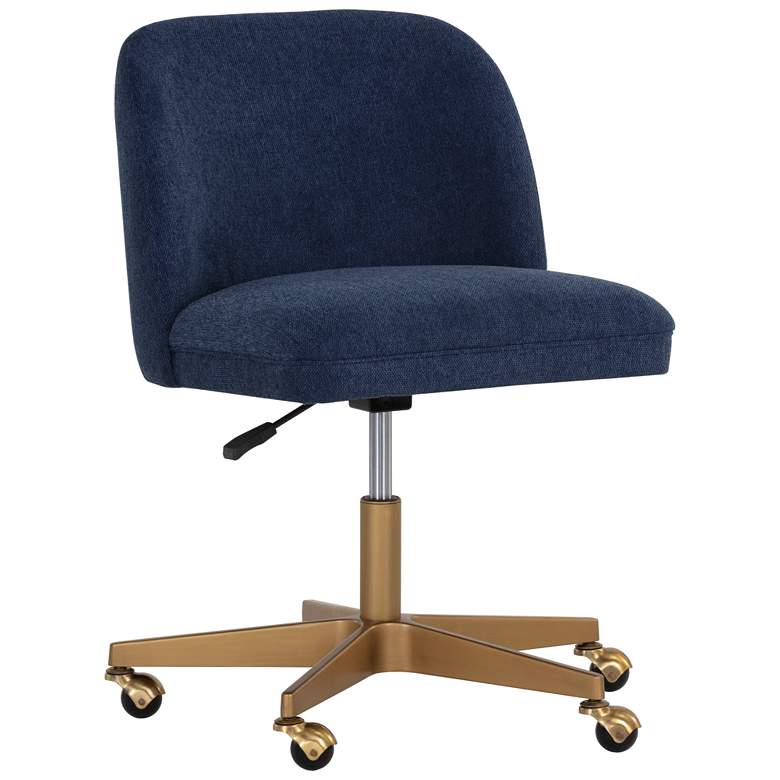 Image 1 Sunpan Kenna Office Chair Belfast Navy
