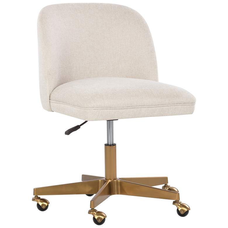 Image 1 Sunpan Kenna Office Chair Belfast Oatmeal
