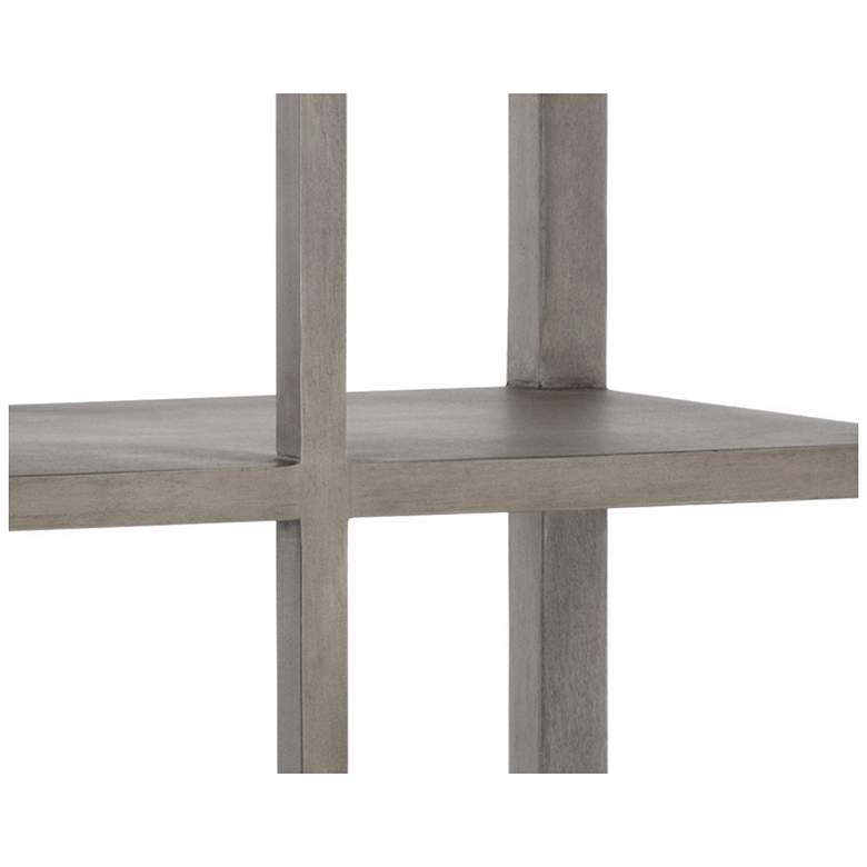 Image 4 Sunpan Kenzie Bookcase Gray more views