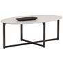 1_Sunpan Kiara Coffee Table Oval