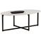 Sunpan Kiara Coffee Table Oval