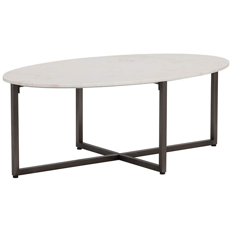 Image 3 Sunpan Kiara Coffee Table Oval more views