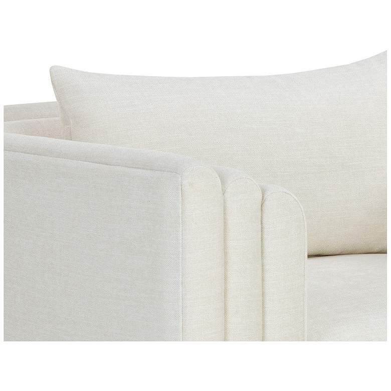 Image 6 Sunpan Kira Armchair Heather Ivory Tweed more views