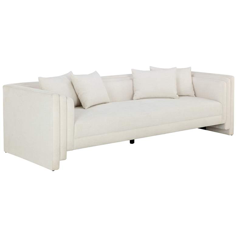 Image 1 Sunpan Kira Sofa Heather Ivory Tweed