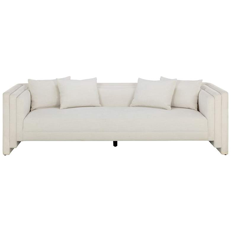 Image 2 Sunpan Kira Sofa Heather Ivory Tweed more views