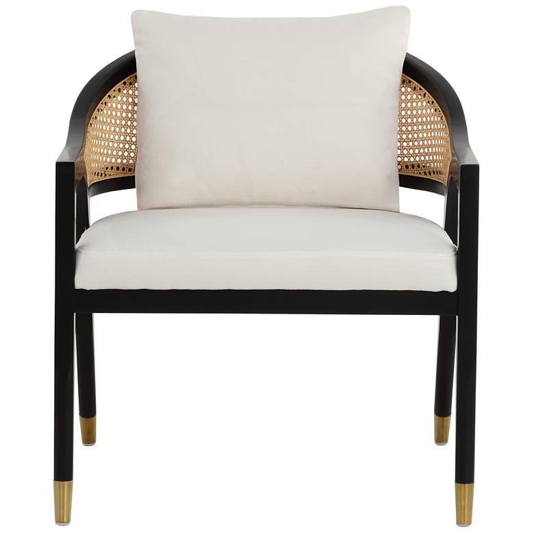 Image 2 Sunpan Kirsten Lounge Chair Linoso Ivory more views
