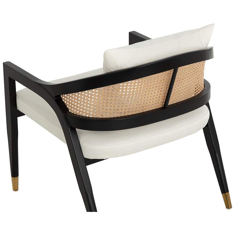 Image 5 Sunpan Kirsten Lounge Chair Linoso Ivory more views