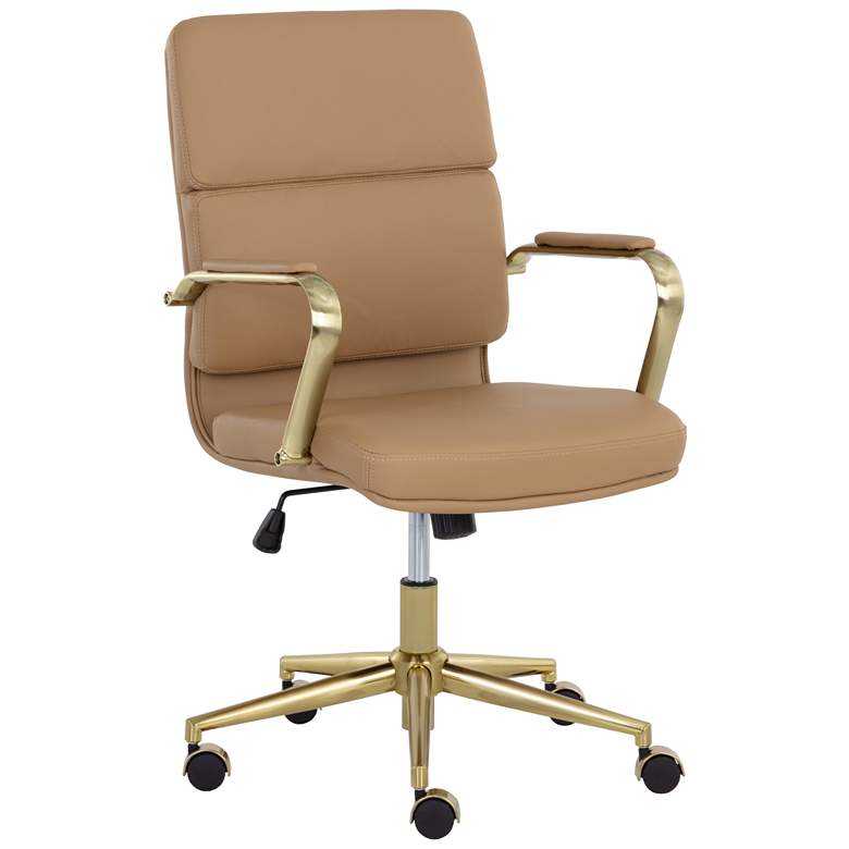 Image 1 Sunpan Kleo Office Chair Tan