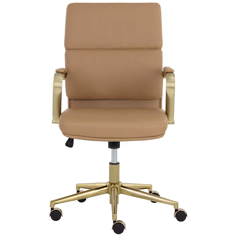 Image 2 Sunpan Kleo Office Chair Tan more views