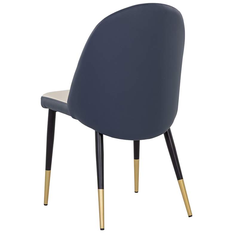 Image 5 Sunpan Kline Dining Chair Dillon Cream and Dillon Thunder more views