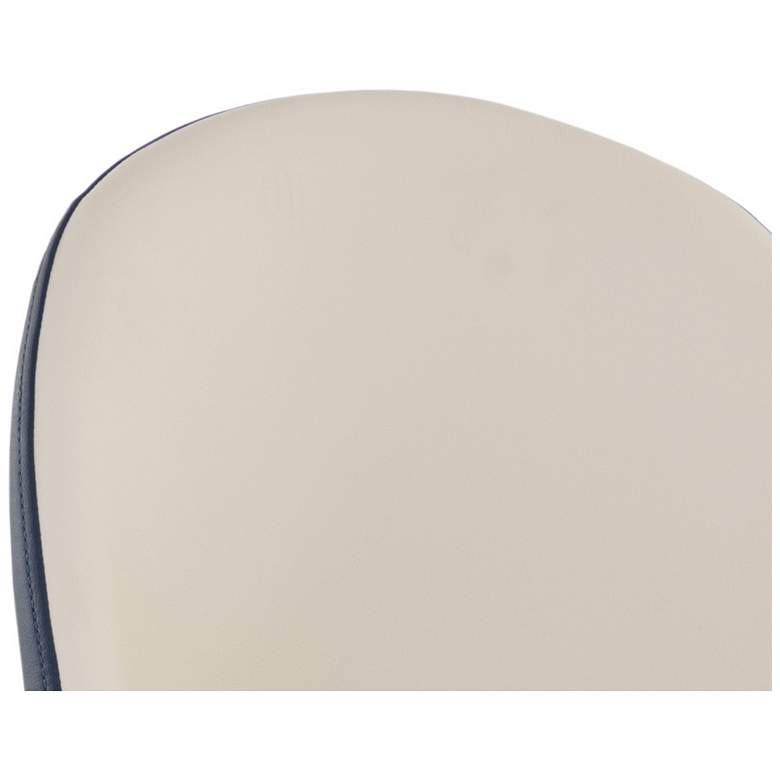 Image 7 Sunpan Kline Dining Chair Dillon Cream and Dillon Thunder more views