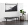 3_Sunpan Koffi Bench Gunmetal Chacha Gray and Antonio Charcoal more views
