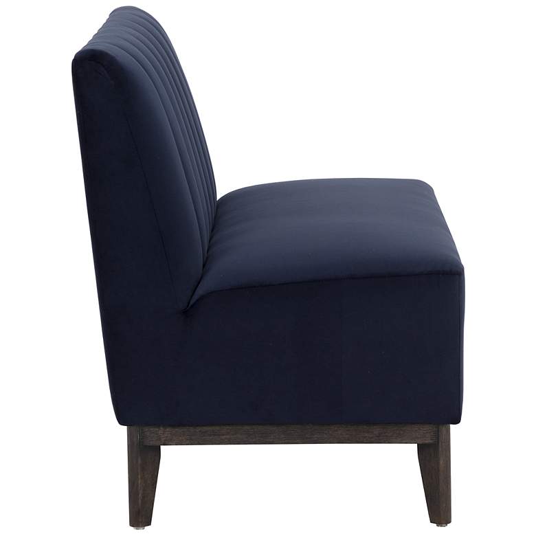 Image 3 Sunpan Kosovo Banquette Brown Abbington Navy more views