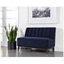 5_Sunpan Kosovo Banquette Brown Abbington Navy more views
