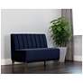 6_Sunpan Kosovo Banquette Brown Abbington Navy more views