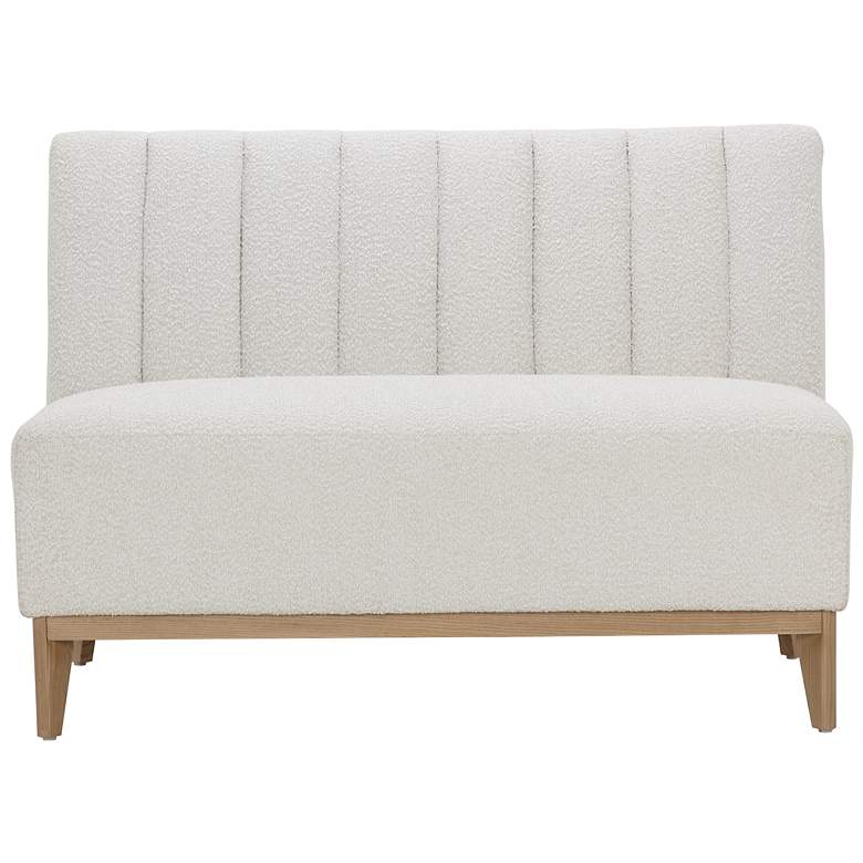 Image 2 Sunpan Kosovo Banquette Natural Copenhagen White more views