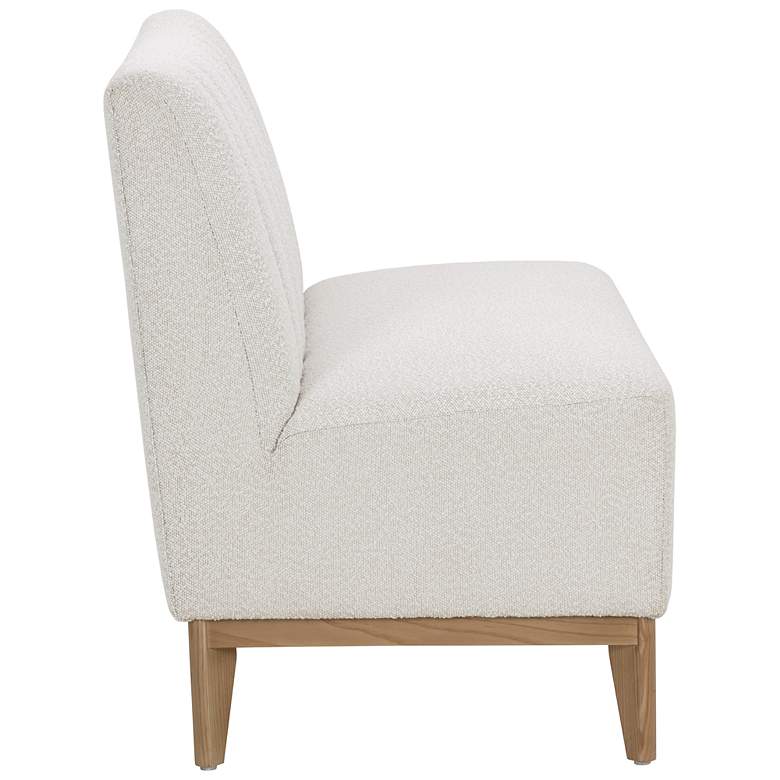 Image 3 Sunpan Kosovo Banquette Natural Copenhagen White more views