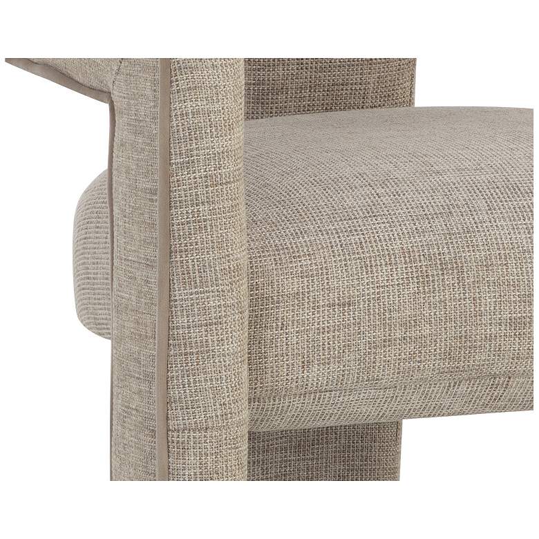 Image 6 Sunpan Krasner Dining Armchair Rhapsody Sand more views