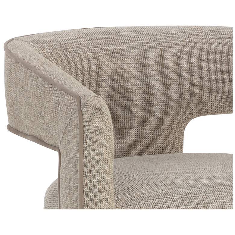 Image 7 Sunpan Krasner Dining Armchair Rhapsody Sand more views