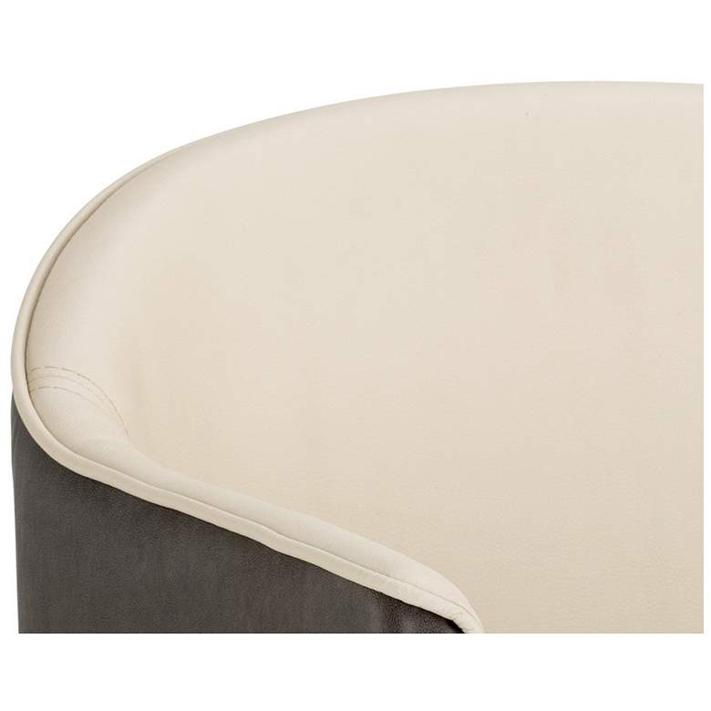 Image 7 Sunpan Kylin Dining Armchair Dillon Cream and Bravo Ash more views