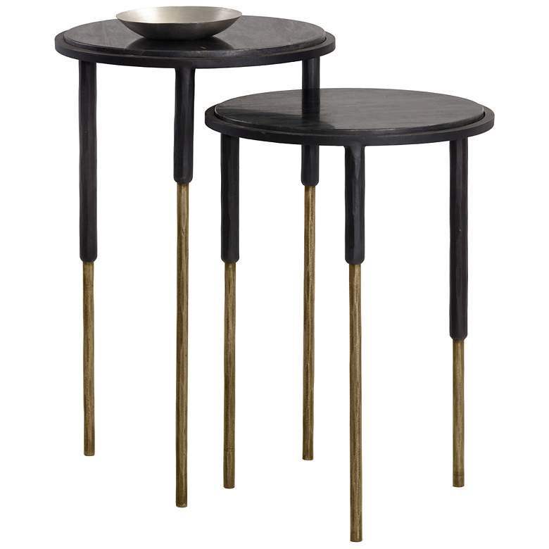 Image 2 Sunpan Kyrie Nesting End Tables (Set of 2) more views