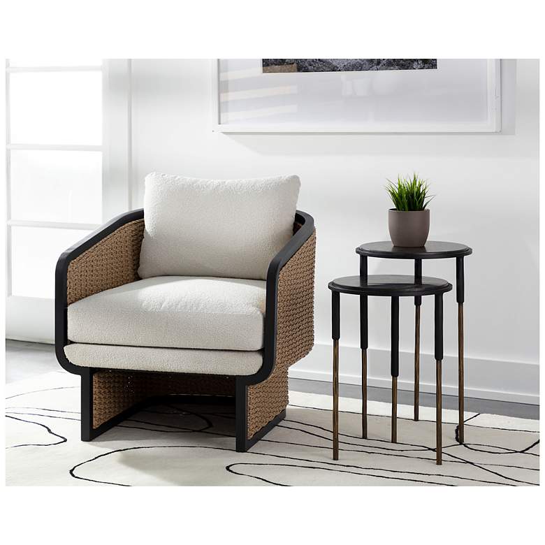 Image 5 Sunpan Kyrie Nesting End Tables (Set of 2) more views