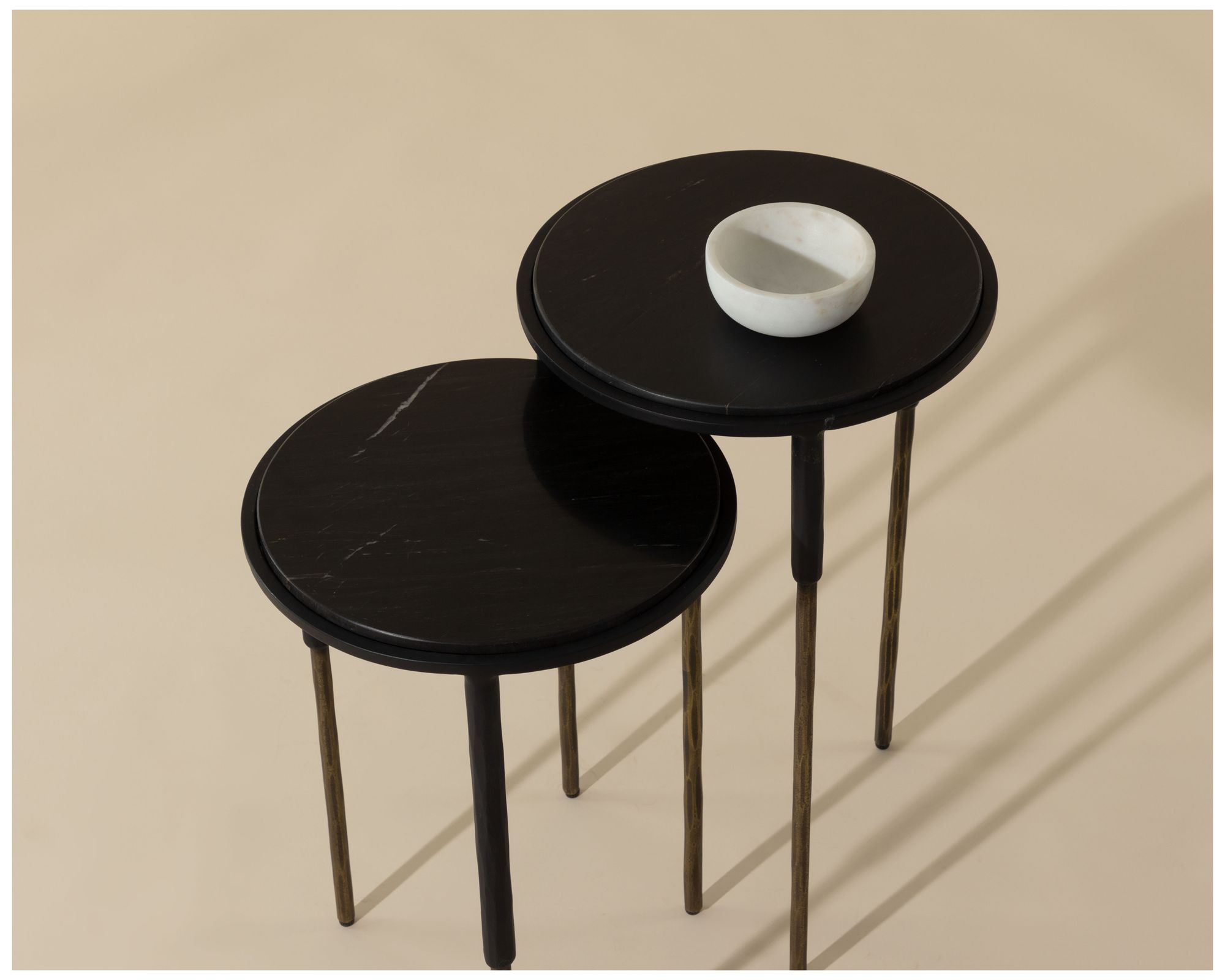 Sunpan Kyrie Nesting End Tables (Set of 2)