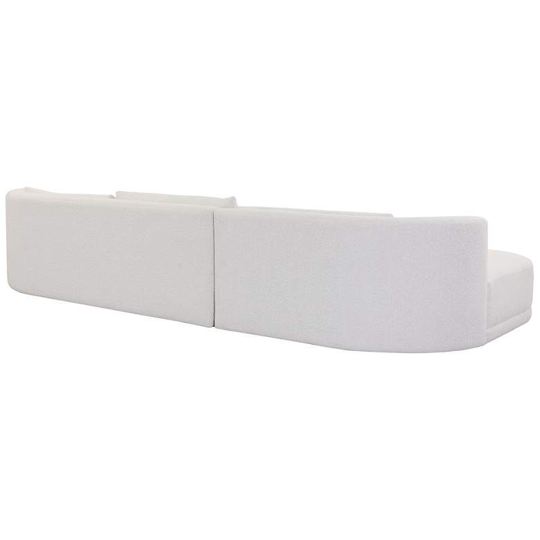 Image 4 Sunpan Laken Sofa Chaise Laf Copenhagen White more views