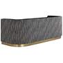 3_Sunpan Larron 95" Wide Abbington Black Modern Sofa more views