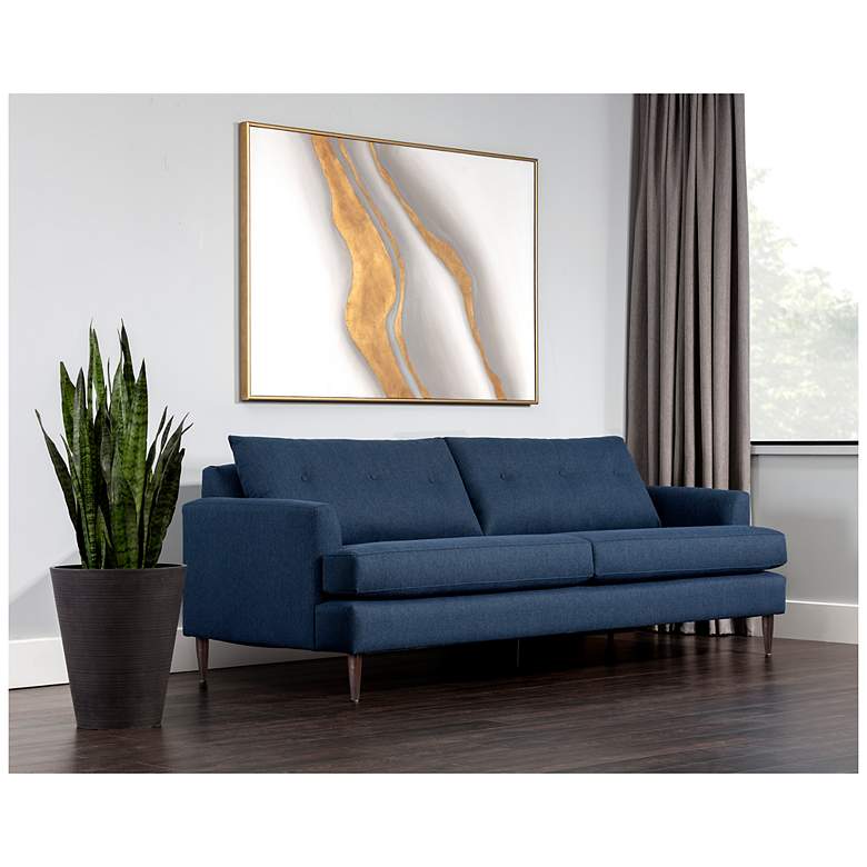 Image 3 Sunpan Laurel Sofa Liv Indigo more views