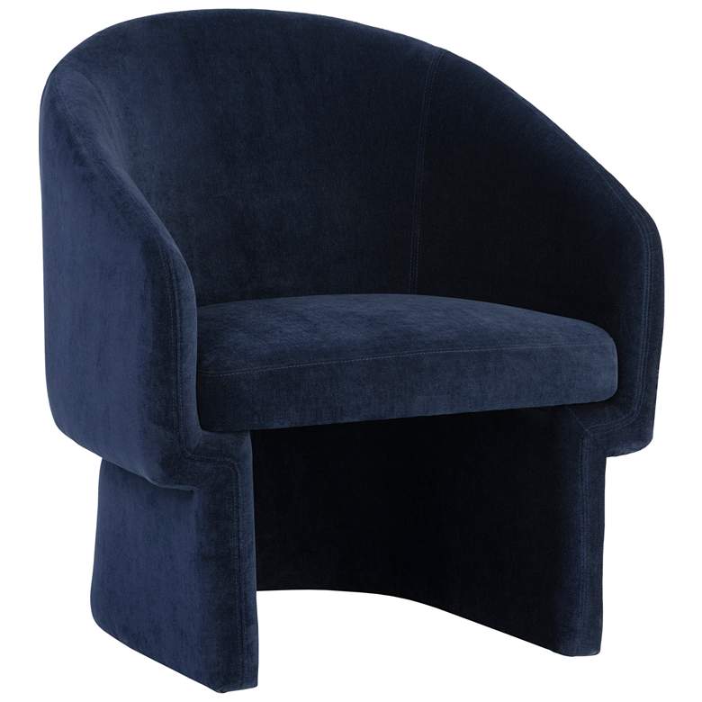 Image 2 Sunpan Lauryn Lounge Chair Danny Navy