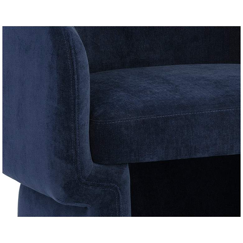 Image 6 Sunpan Lauryn Lounge Chair Danny Navy more views