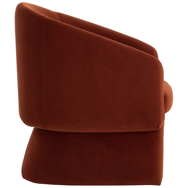 Image 4 Sunpan Lauryn Lounge Chair Meg Rust more views