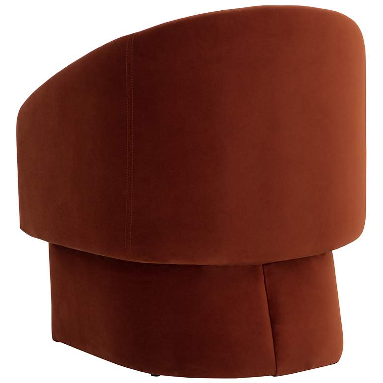 Image 5 Sunpan Lauryn Lounge Chair Meg Rust more views