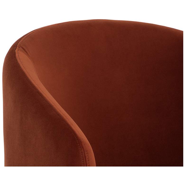 Image 7 Sunpan Lauryn Lounge Chair Meg Rust more views