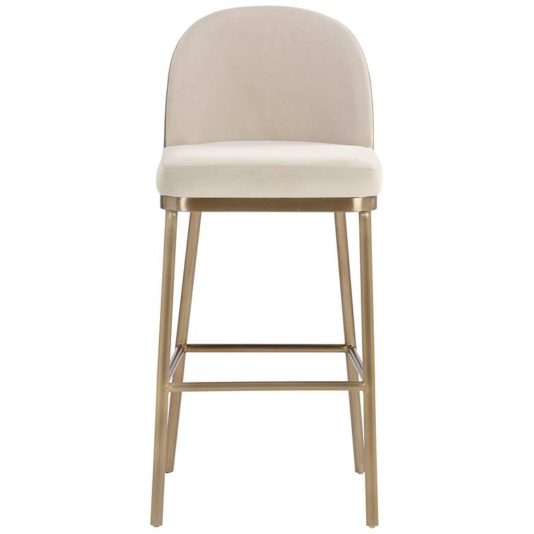 Image 2 Sunpan Lavania Barstool Meg Taupe and Porcini Taupe more views