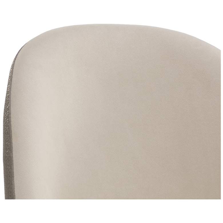 Image 7 Sunpan Lavania Counter Stool Meg Taupe and Porcini Taupe more views