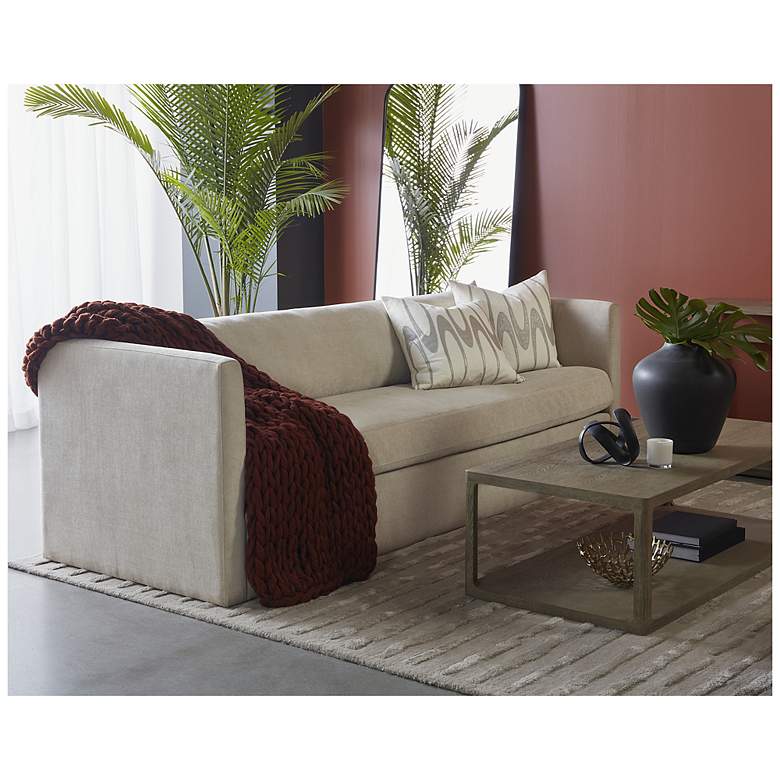 Image 3 Sunpan Leander Sofa Danny Cream more views